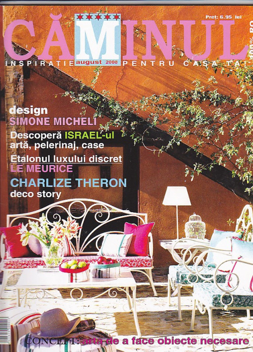 Trei reviste Caminul, martie, august si septembrie 2008