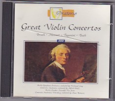 Great Violin Concertos, Bruch, Mozart, Paganini, Bach