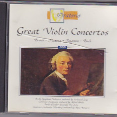 Great Violin Concertos, Bruch, Mozart, Paganini, Bach