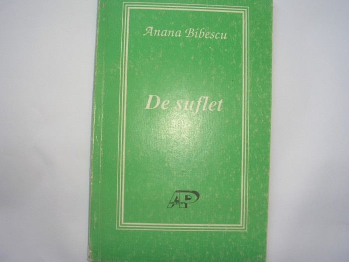 De suflet Anana Bibescu {poezii},r6