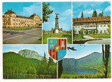 Carte postala(ilustrata)-HARGHITA-colaj, Circulata, Europa, Printata