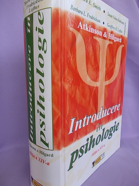 ATKINSON/HILGARD-INTRODUCERE IN PSIHOLOGIE/ED.XIV-A/2005 | arhiva Okazii.ro