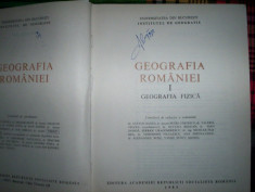 Geografia Romaniei volumul 1 geografia fizica foto