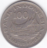 Moneda Indonezia 100 Rupii 1978 - KM#42 VF, Asia