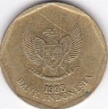 Moneda Indonezia 100 Rupii 1998 - KM#53 VF