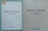 Perpessicius , Jurnal de lector , completat cu Eminesciana , 1944, Alta editura