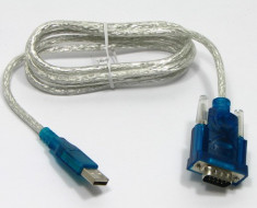 Cablu USB la RS232 interfata seriala (DB9) foto