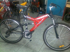 MTB Robifir Trepah FULL SUSPENSION, echipat Shimano, NOU! foto