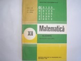 ALGEBRA MANUAL PENTRU CLASA A XII-A ION D ION Ion. D Ion , A. P. Ghioca ,9