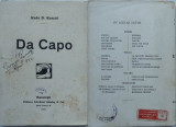 Radu D. Rosetti , Da Capo , 1919 , prima editie