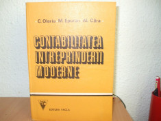 CONTABILITATEA INTREPRINDERII MODERNE 1974 -C. OLARU, M. EPURAN , AL. CARA foto