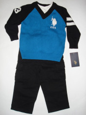 Set US Polo Assn Original - baieti 2 ani foto