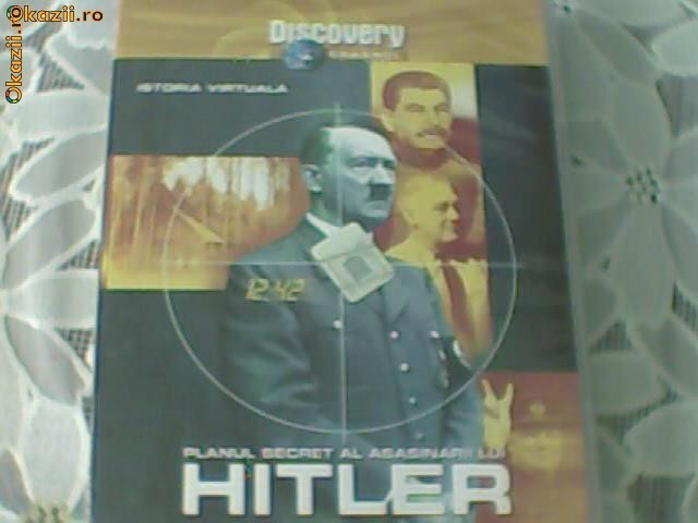 PACHET &quot;OPERATIUNEA VALKYRIA&quot; (DVD - PLANUL SECRET DE ASASINARE A LUI HITLER + CARTE - MAREA CONJURATIE IMPOTRIVA LUI HITLER )