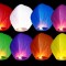 Lampioane zburatoare, sky lantern - 10 bucati / set