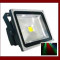 Reflector Proiector Metalic cu LED RGB Color 30W Alimentare 220V cu lumina colorata +telecomanda, High power LED Flood Light 30w