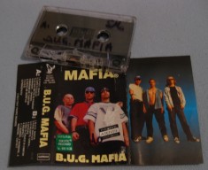 vand caseta cu primul album BUG MAFIA - B.U.G. MAFIA (1995) (re-editat 1997) casete caseta audio hip hop rap romanesc foto