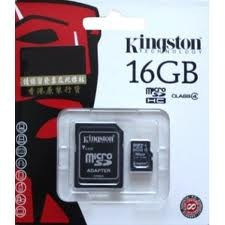 Card memorie Micro SDHC 16GB class 10 Kingstone foto