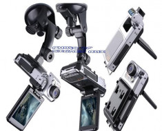 Camera video auto Full HD cu senzor de miscare, infrared, - Martor accident foto