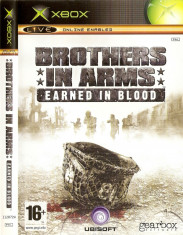 JOC XBOX clasic BROTHERS IN ARMS EARNED IN BLOOD ORIGINAL PAL / STOC REAL / by DARK WADDER foto