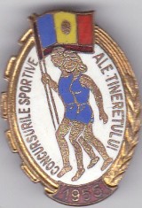 Insigna Concursurile Sportive ale Tineretului 1955 foto
