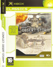 JOC XBOX clasic CONFLICT DESERT STORM CLASSICS ORIGINAL PAL / STOC REAL / by DARK WADDER foto