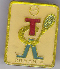 Insigna sport Tenis Romania foto