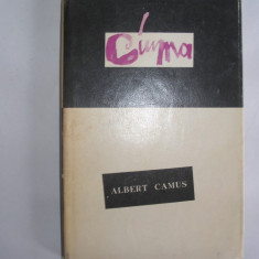 ALBERT CAMUS - CIUMA { coperti panzate } ,r11,RF8/4