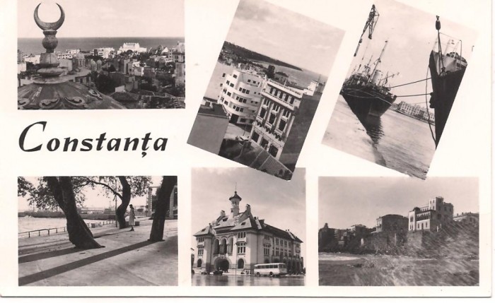 carte postala(ilustrata)-CONSTANTA-colaj