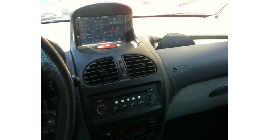 Lecteur GPS D'origine Pour Peugeot 206 - Référence 96 312 617 80 03 - État Occasion Fonctionnel