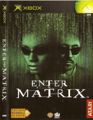 JOC XBOX clasic ENTER THE MATRIX ORIGINAL PAL / STOC REAL / by DARK WADDER foto