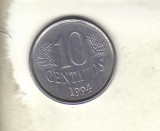 Bnk mnd Brazilia 10 centavos 1994, America Centrala si de Sud