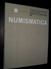 Studii si cercetari de numismatica-Vol VII, 1980 foto