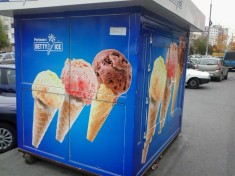 chiosc termopan ambulant foto