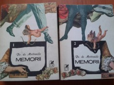 MEMORII - Fr. de Montteville (Vol. I si Vol. II)
