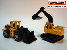 MATCHBOX-LOT DE UTILAJE PTR.CONSTRUCTII .++2100 DE LICITATII !! foto