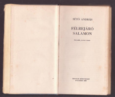 Suto Andras - Felrejaro Salamon (Lb. Maghiara) foto