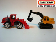 MATCHBOX-LOT DE UTILAJE PTR. CONSTRUCTII . 2100 DE LICITATII !! foto