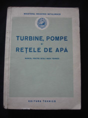 TURBINE, POMPE SI RETELE DE APA foto