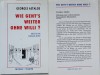 G. Astalos , Wie geht&#039;s weiter ohne Willi , 2001 , autograf catre Andrei Blaier, Alta editura