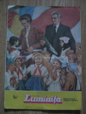 REDUCERE 50%!!! REVISTA LUMINITA NR.1 DIN 1989 foto