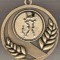 C188 Medalie CAMPIONATUL NATIONAL DE BASCHET JUNIORI II-EDITIA 2005/2006 -panglica tricolor-marime circa 49X54 mm - aprox. 30 gr -starea care se vede