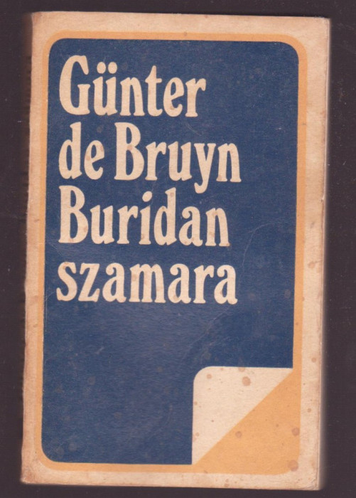 Gunter de Bruyn - Buridan szamara (Lb. Maghiara)
