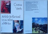 C. Vasiliu, Artele in Parisul sec. XIX - lea, 2002, autograf catre Andrei Blaier