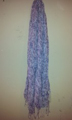 SH: Esarfa dama lungime 180 cm, latime 60 cm, ca noua