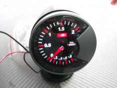 ceas indicator de bar boost fundal negru cu sau fara suport de bord foto
