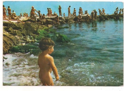 carte postala-EFORIE SUD-Plaja foto