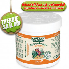 Gheara Dracului (250ml)Gel antiinflamator cu plante BIO Krauter foto