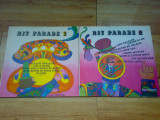 2 discuri vinil HIT PARADE 1 + 2