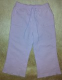 Pantaloni Trening Mov Fete, 12-18 luni, Bumbac, SH Ca Noi - Lungime 42cm