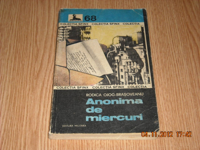 ANONIMA DE MIERCURI - RODICA OJOG BRASOVEANU